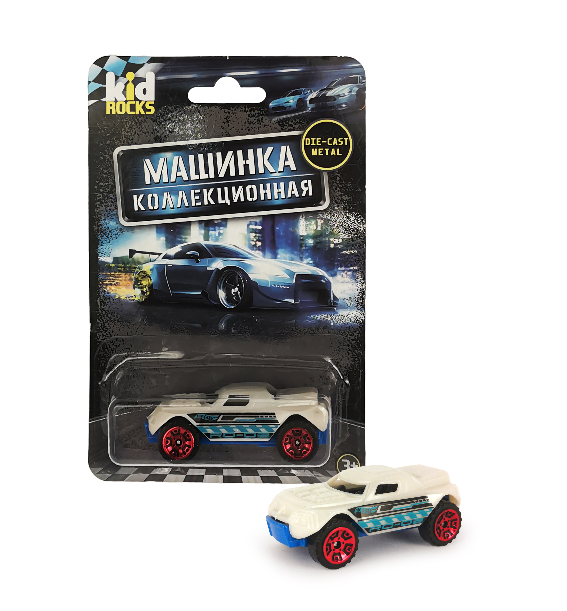 Автомобиль Kid Rocks без механизмов в ассортименте YK-2310 - фото 5