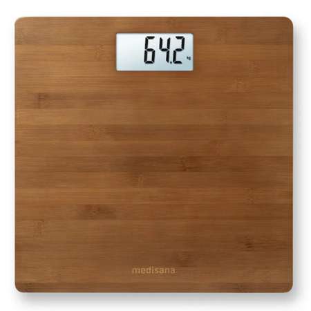 Весы напольные электронные Medisana PS 450 максимальный вес 180 кг бамбук