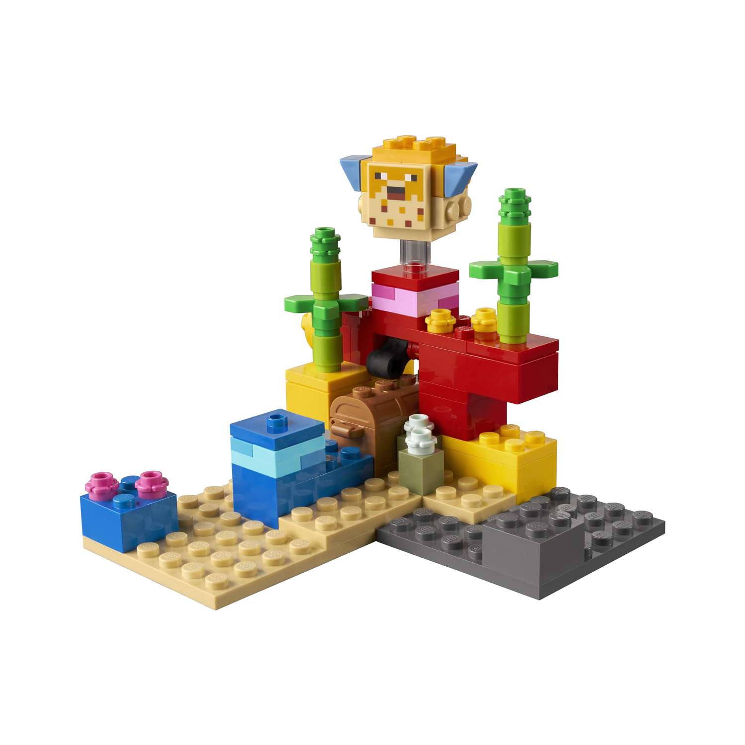 Конструктор LEGO Minecraft Коралловый риф 21164 - фото 6