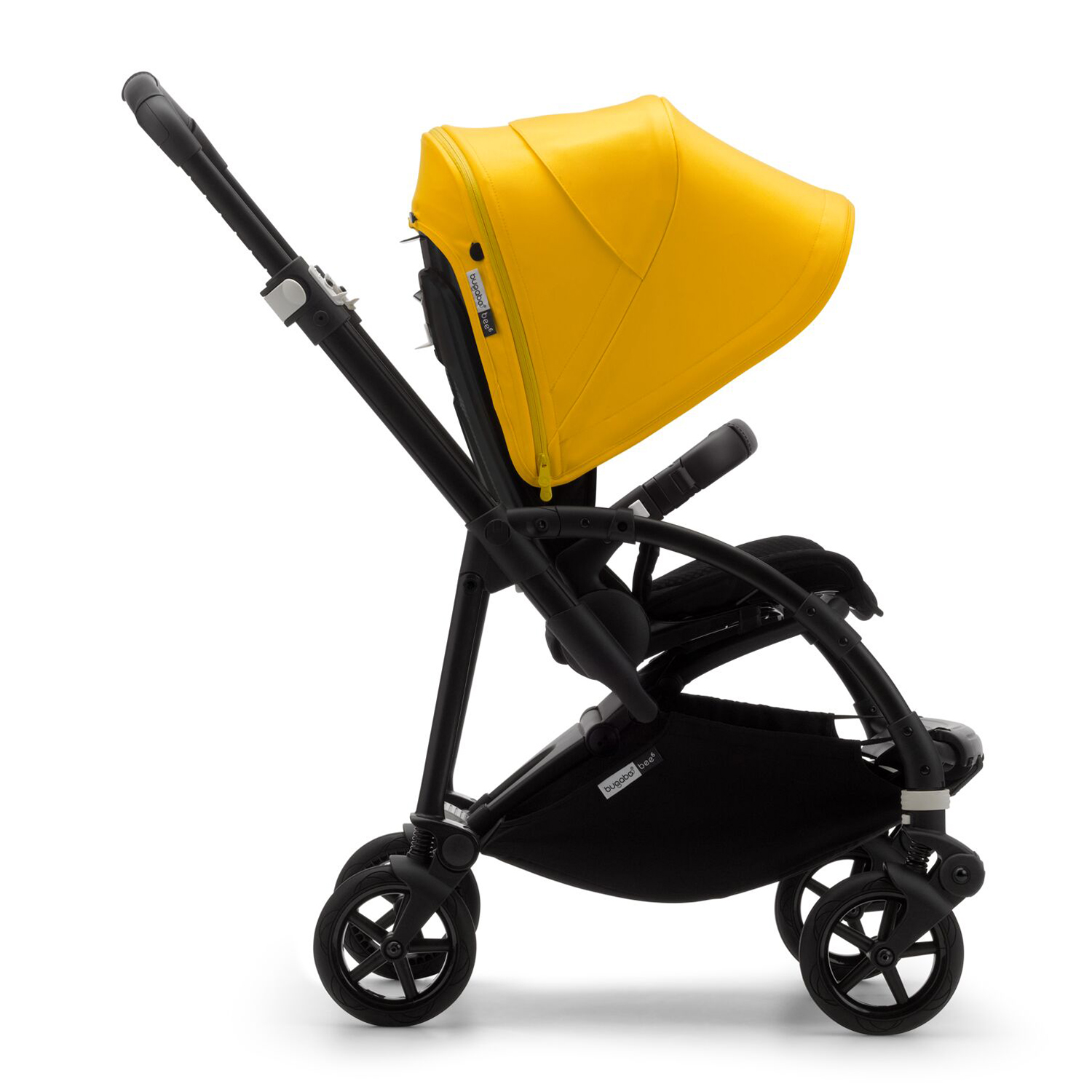 Коляска прогулочная Bugaboo Bee6 Complete Black-Lemon-Yellow 500304LM01 - фото 11