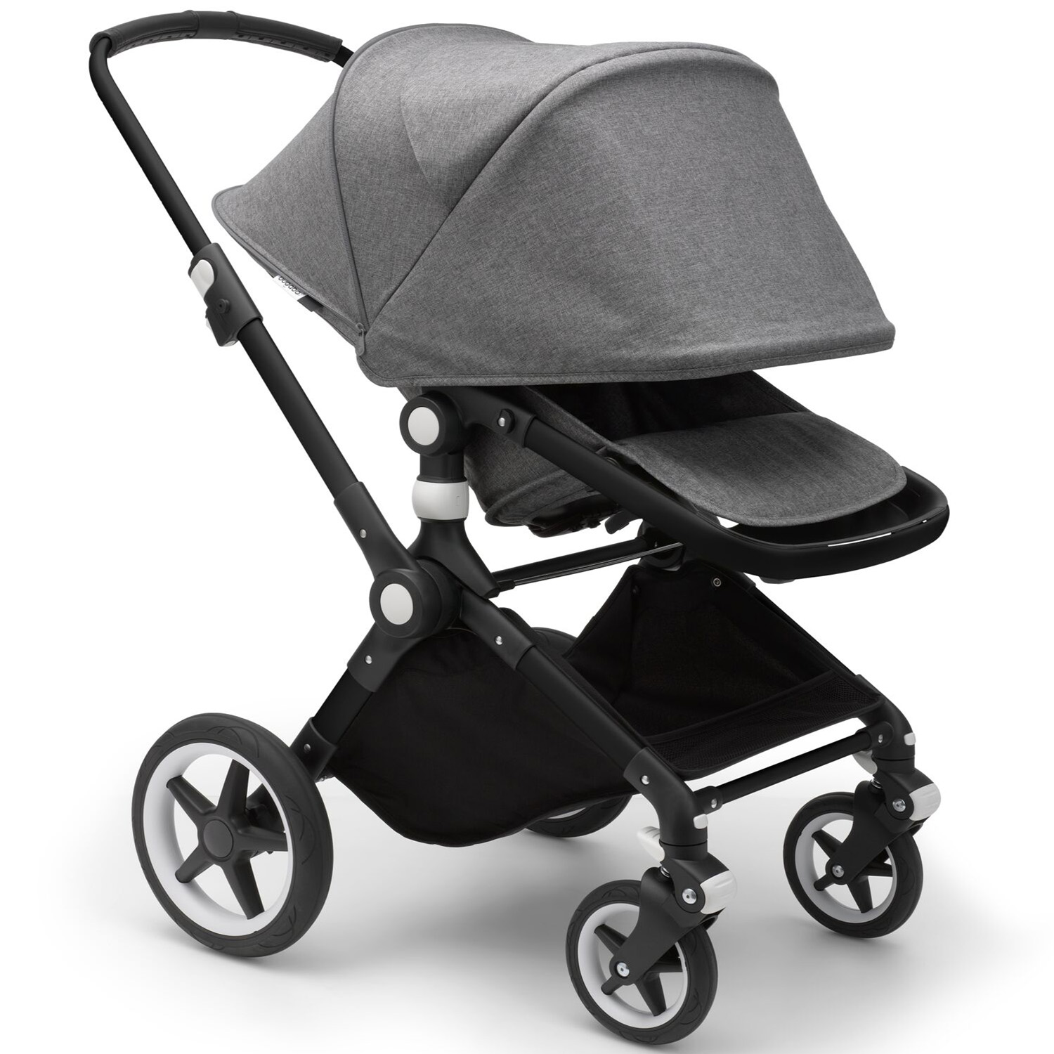 Коляска 2в1 Bugaboo Lynx Complete Black-Grey melange-Grey melange 230343GM01 - фото 5