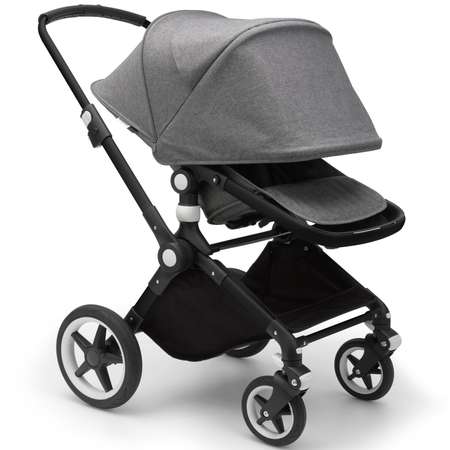 Коляска 2в1 Bugaboo Lynx Complete Black-Grey melange-Grey melange 230343GM01