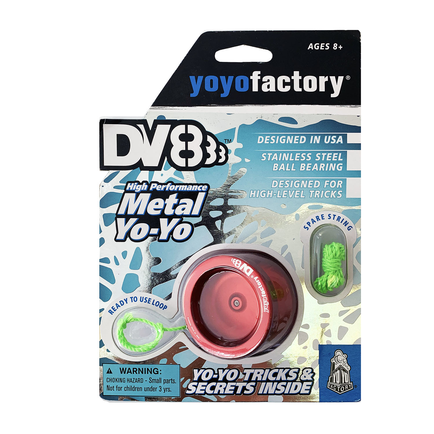 Игра YoYoFactory Йо-Йо DV888 Красный YYF0010 - фото 2