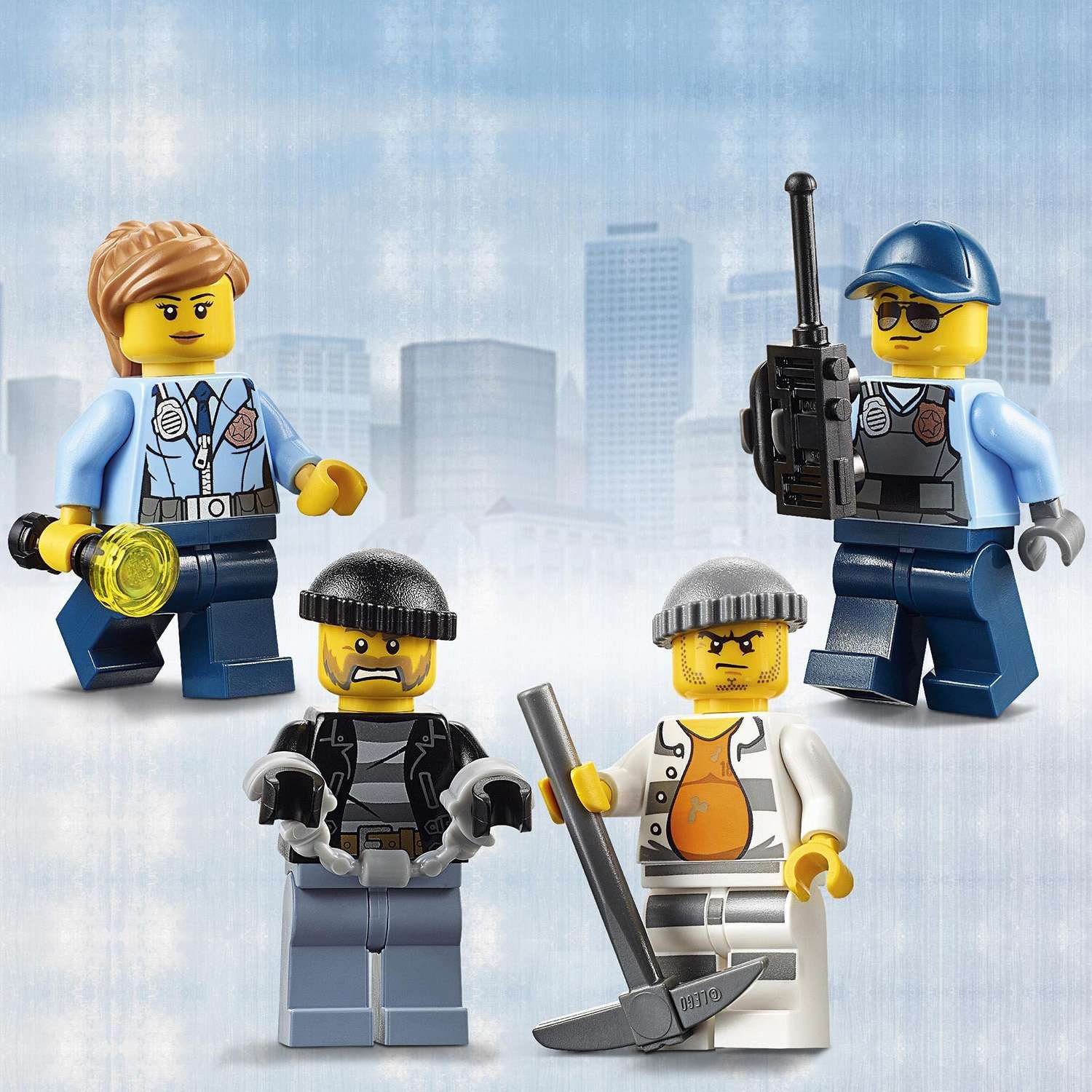 Конструктор LEGO City Police Набор для начинающих «Остров-тюрьма» (60127) - фото 4