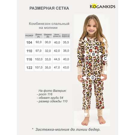 Пижама-комбинезон KOGANKIDS