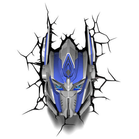 Светильник 3D 3DLightFx TRNSFM Optimus Prime Mask