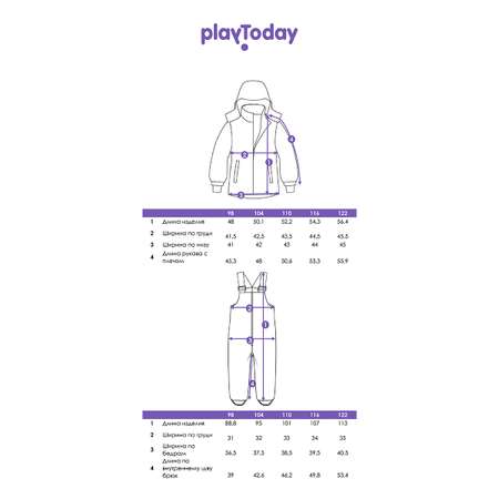 Куртка и полукомбинезон PlayToday