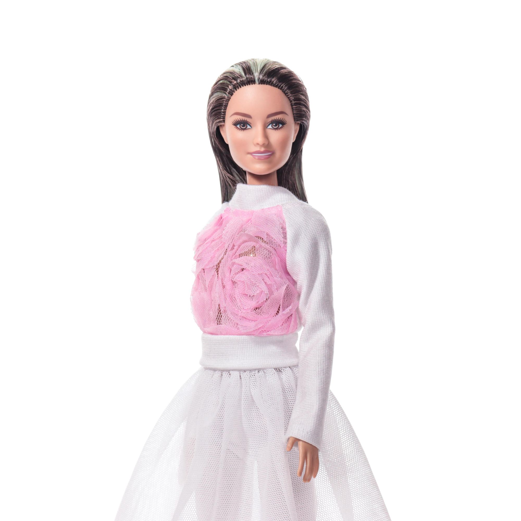 Одежда для кукол VIANA типа Барби 11.147.9 белый/розовый 11.147.9 - фото 3