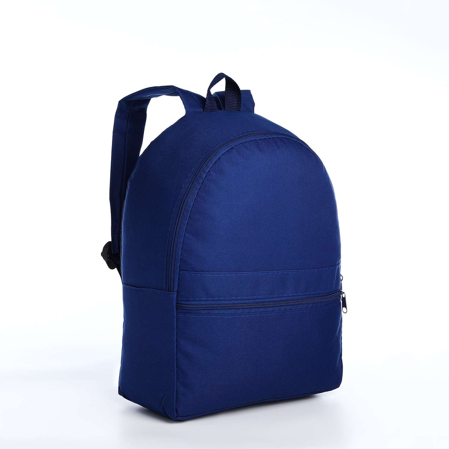 Рюкзак Sima-Land на молнии наружный карман цвет синий - фото 1
