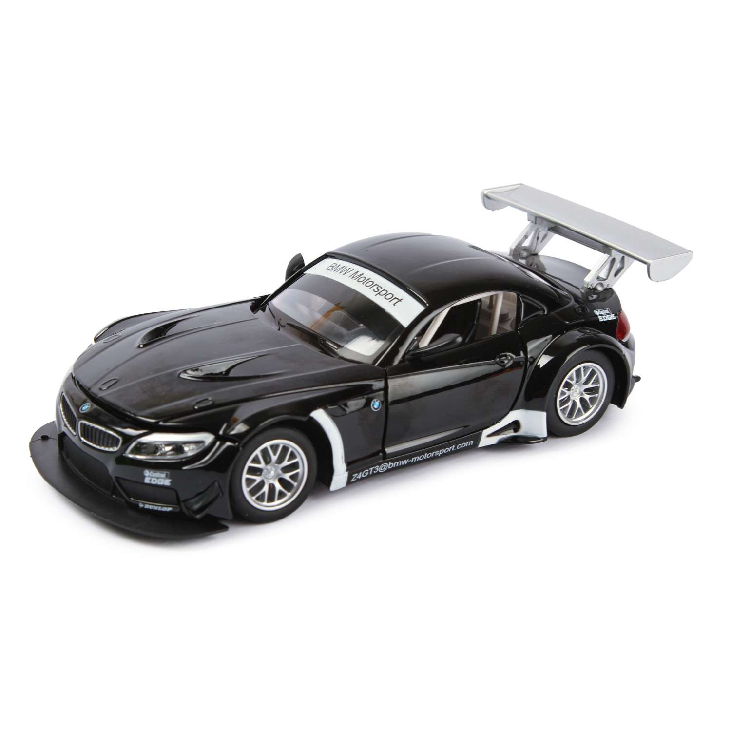 Машинка Mobicaro 1:24 BMW Z4 GT3 Черная 68251A 68251A - фото 1