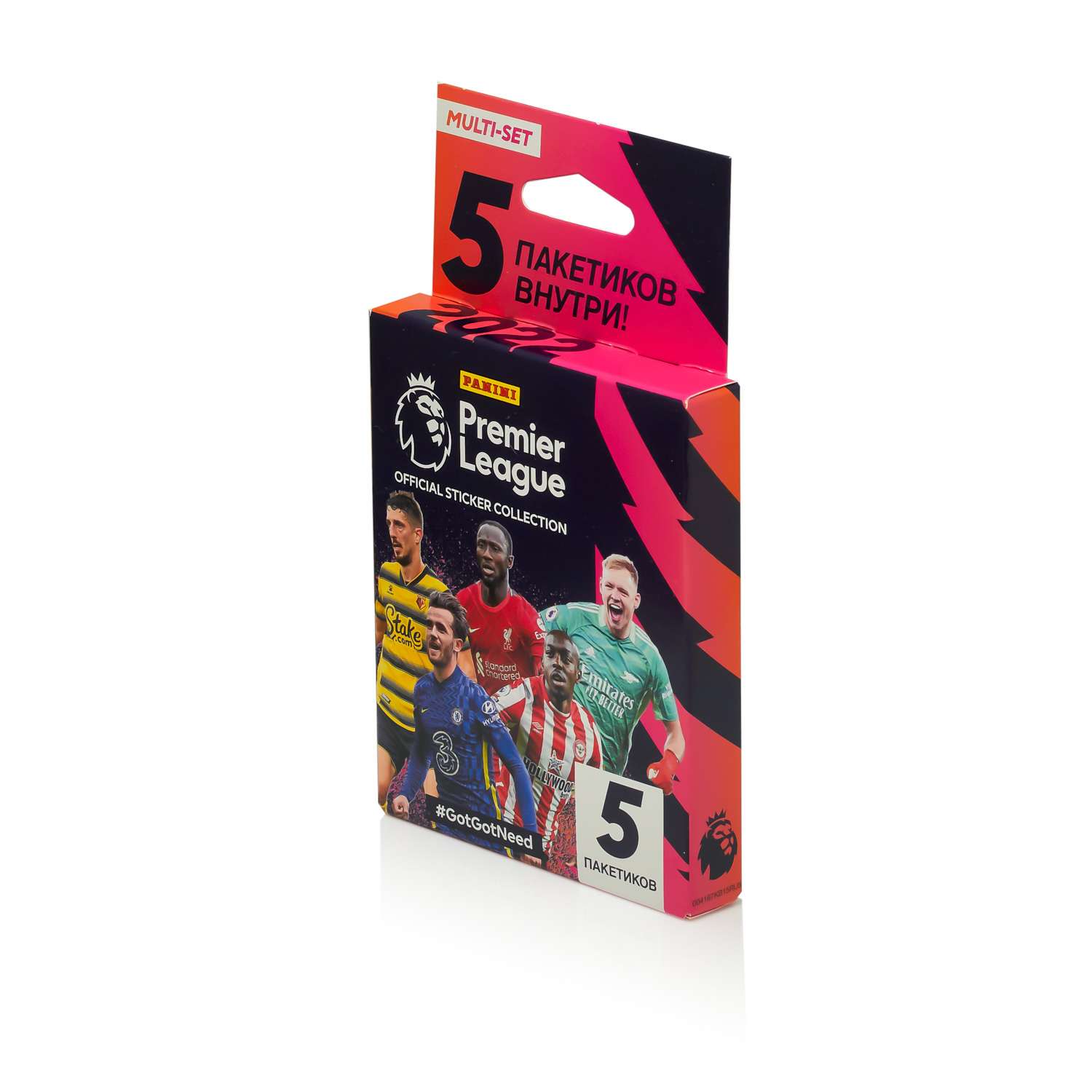 Наклейки коллекционные Panini APL Английская Премьер лига сезон 2021-22 5 пакетиков в эко-блистере - фото 5