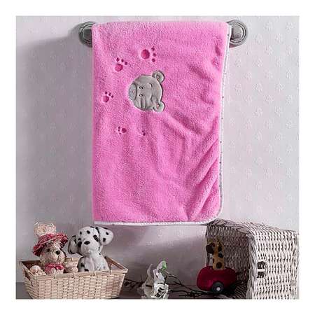 Плед велсофт Kidboo Cute Bear 80*120 см Розовый