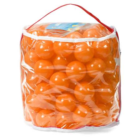Шарики BABY STYLE Набор для сухого бассейна оранжевый 100 шт d 5 см