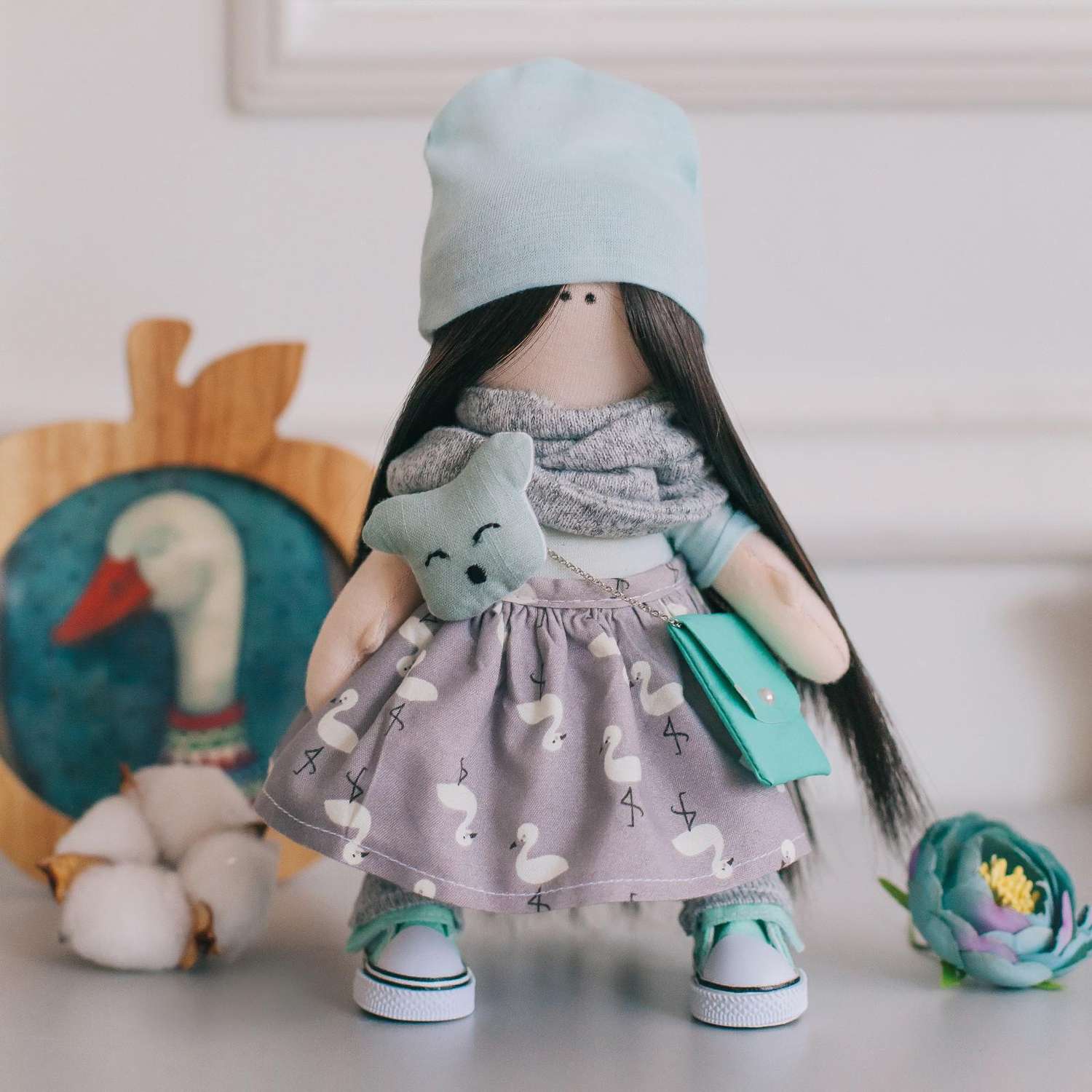 Набор для шитья Арт Узор Мягкая кукла «Лина». 21×0.5×29.7 см - фото 4