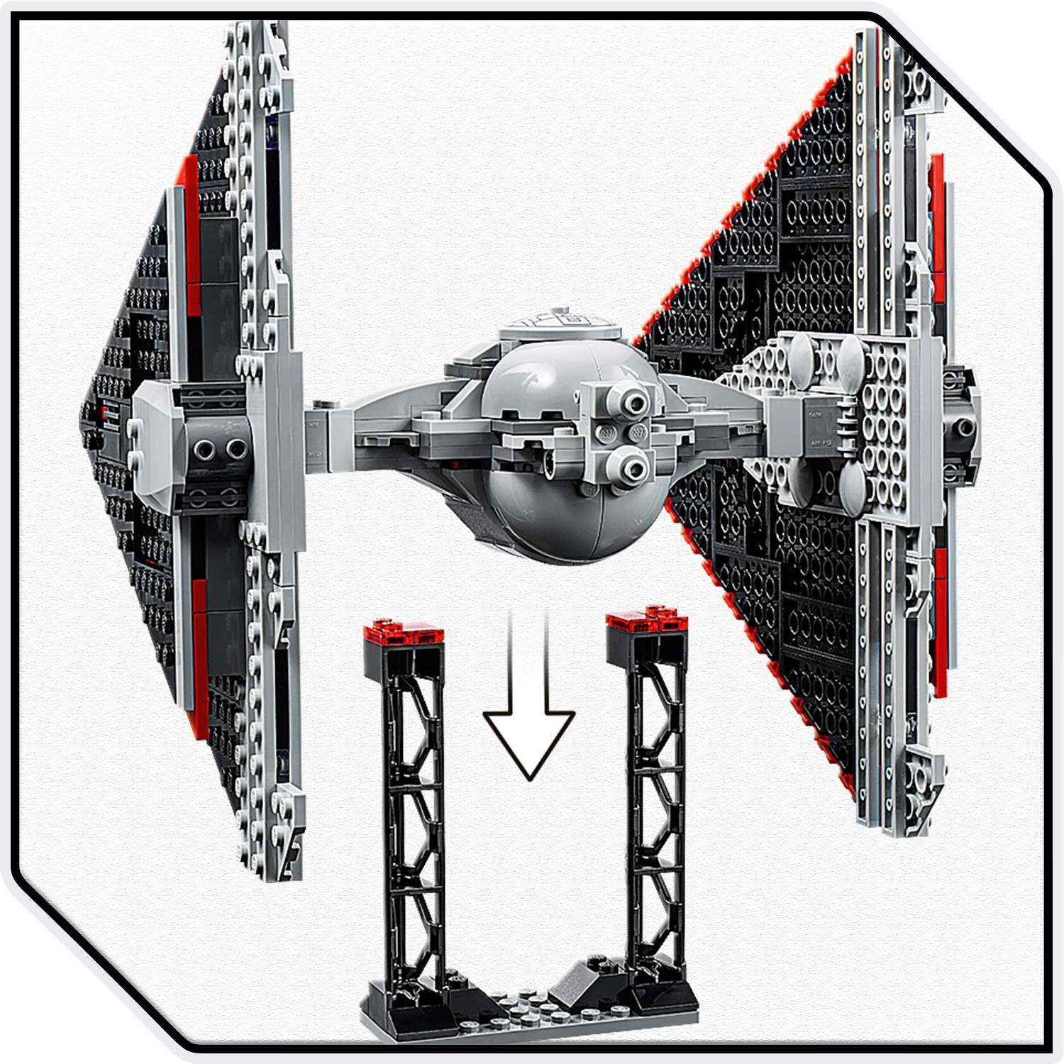 Конструктор LEGO Star Wars Истребитель Сид ситхов 75272 - фото 17