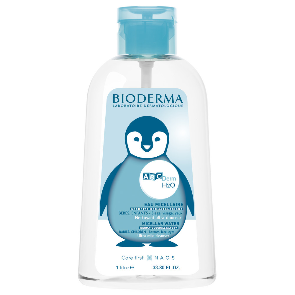 Мицеллярная вода Bioderma ABCDerm Н2О 1000 мл - фото 1