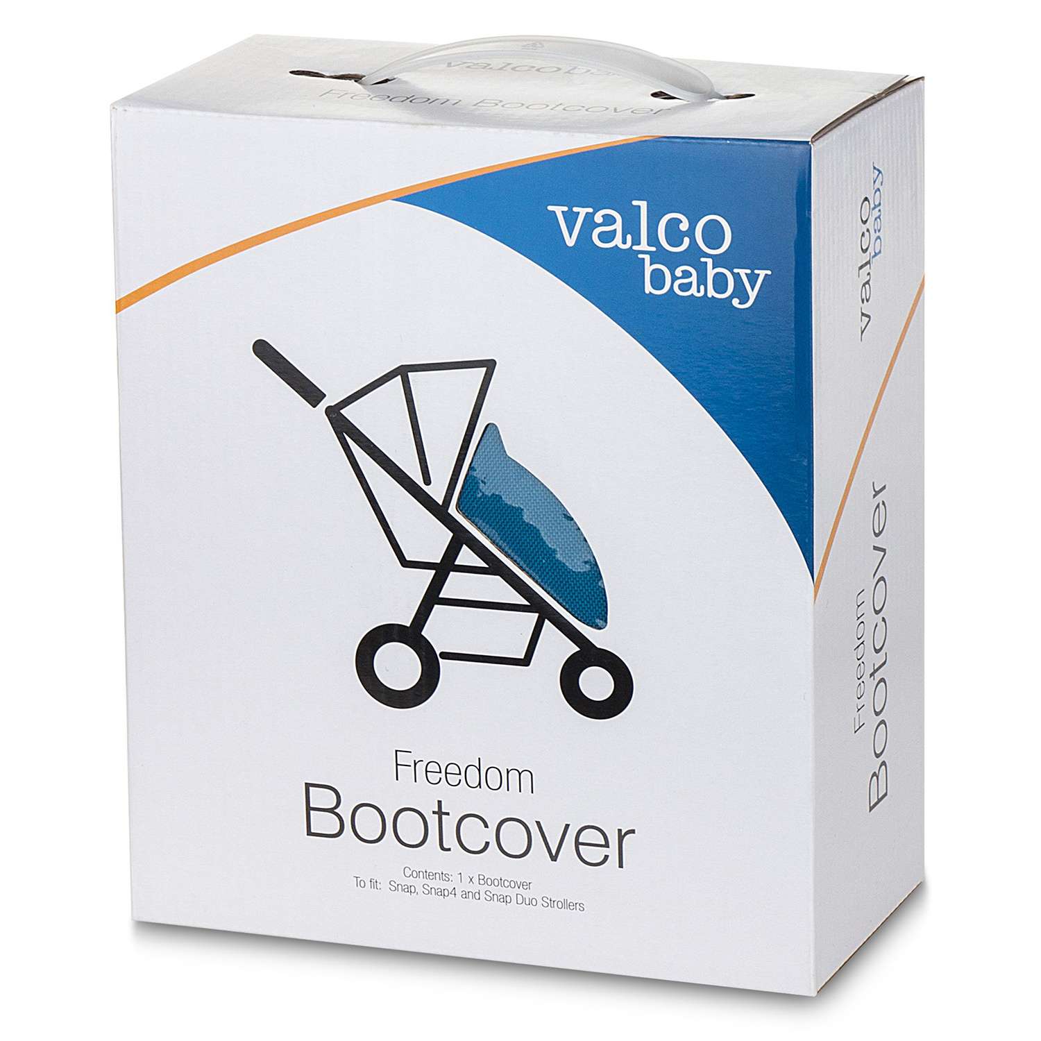 Чехол-накидка Valco baby на коляску Boot Cover Snap Duo/Ocean Blue 9889 - фото 3