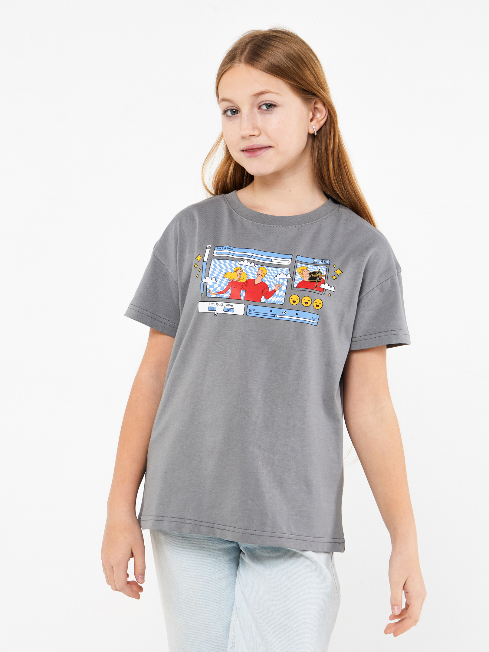 Футболка Союзмультфильм YT-shirt-gray - фото 1