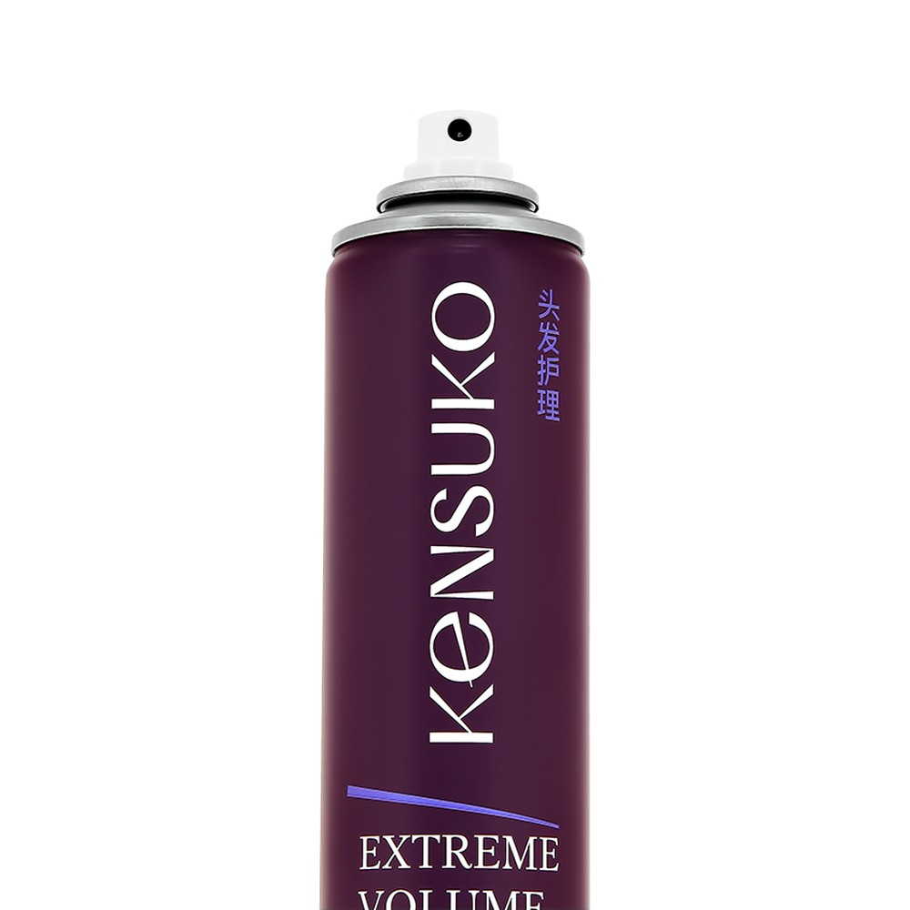 Лак для волос KENSUKO Extreme сверхсильная фиксация (с эффектом блеска) 250 мл - фото 4