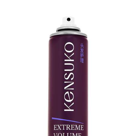 Лак для волос KENSUKO Extreme сверхсильная фиксация (с эффектом блеска) 250 мл