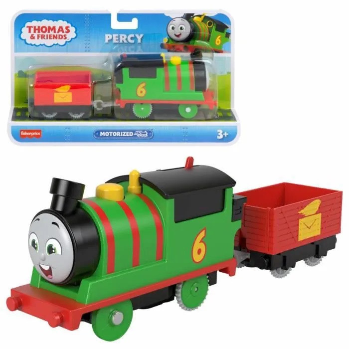 Игрушка Thomas & Friends Паровозик моторизированный Перси HDY60 HFX93 - фото 1