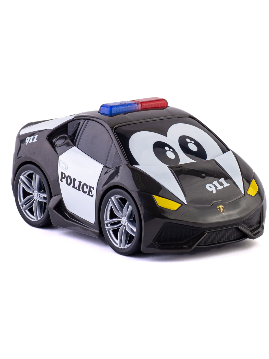 Музыкальная машинка Bburago Junior для малышей Police Lamborghini Huracan