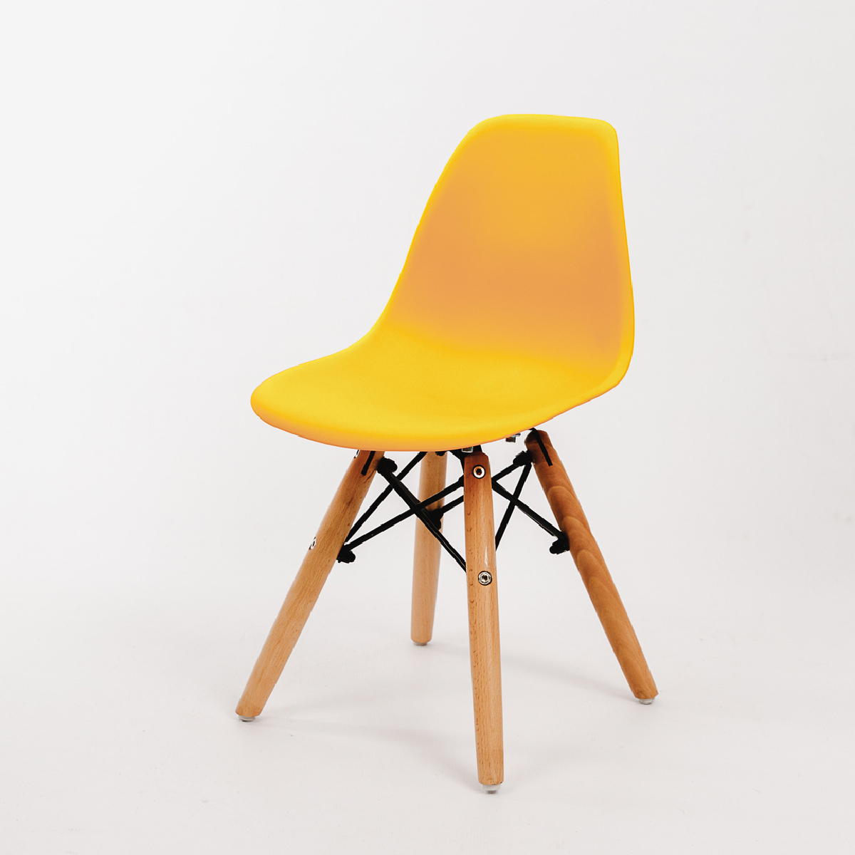 Стул детский DERSTUHL 110 Wood Eames желтый - фото 1