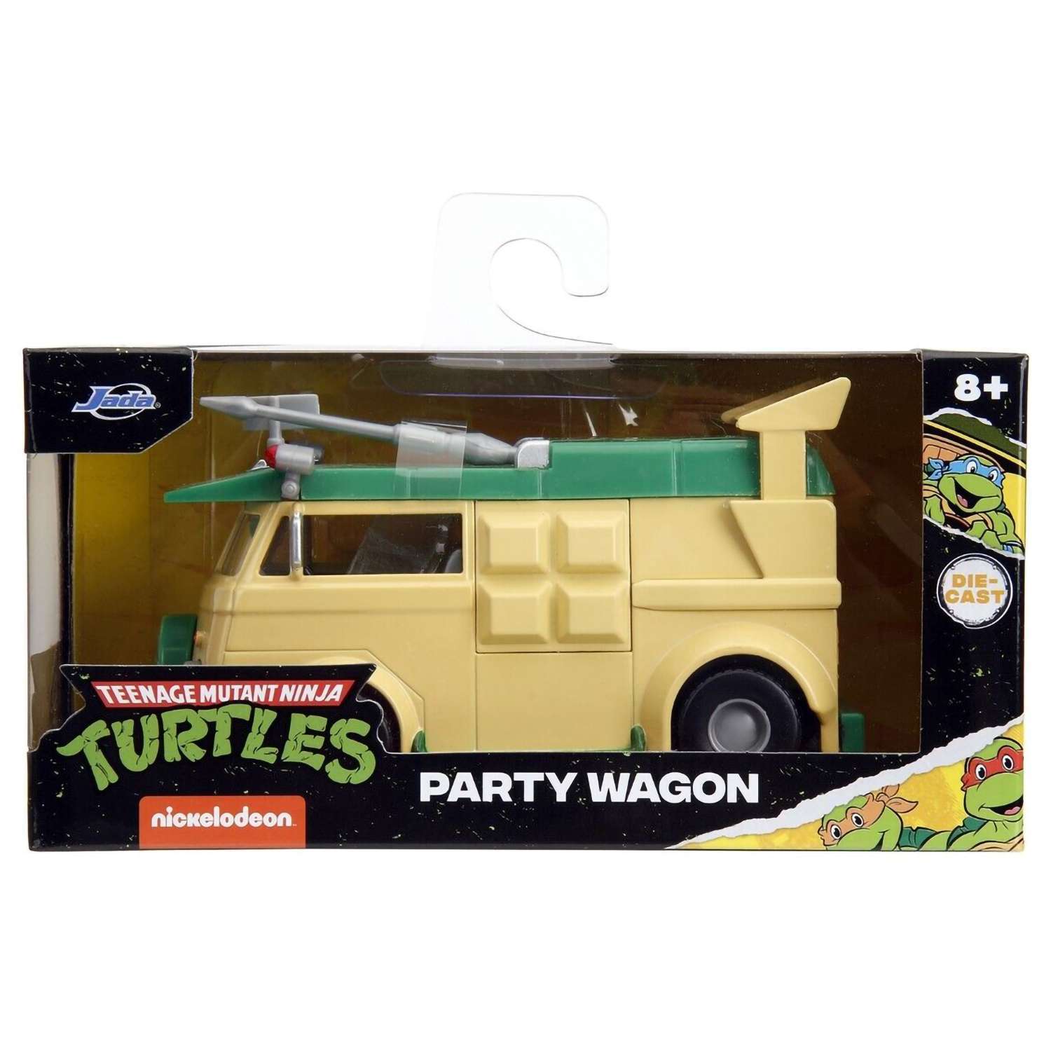 Автомобиль Jada TMNT Party Wagon 1:32 ТоуR244 - фото 2