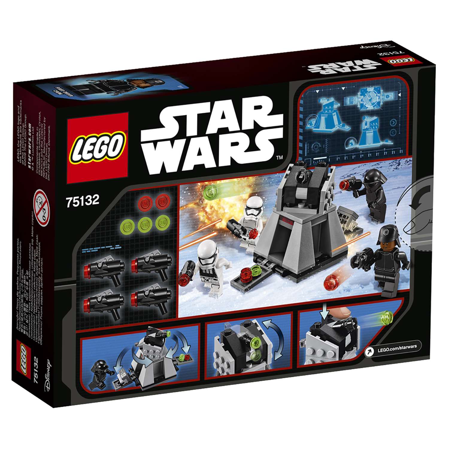 Конструктор LEGO Star Wars TM Боевой набор Первого Ордена (75132) - фото 3