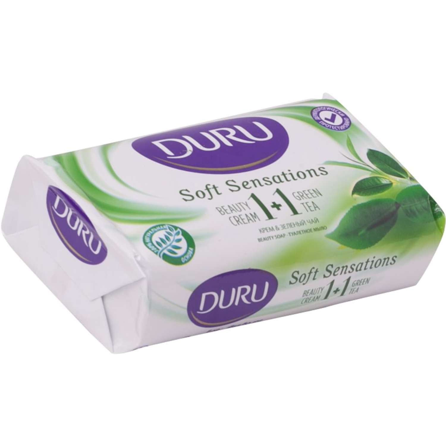 Мыло DURU Soft Sensation Зеленый чай 80 г - фото 1