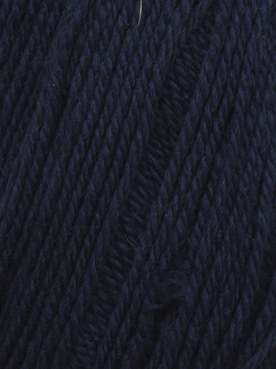Пряжа Astra Premium Эвридика шерстяная 100 г 200 м 06 темно-синий 3 мотка - фото 3
