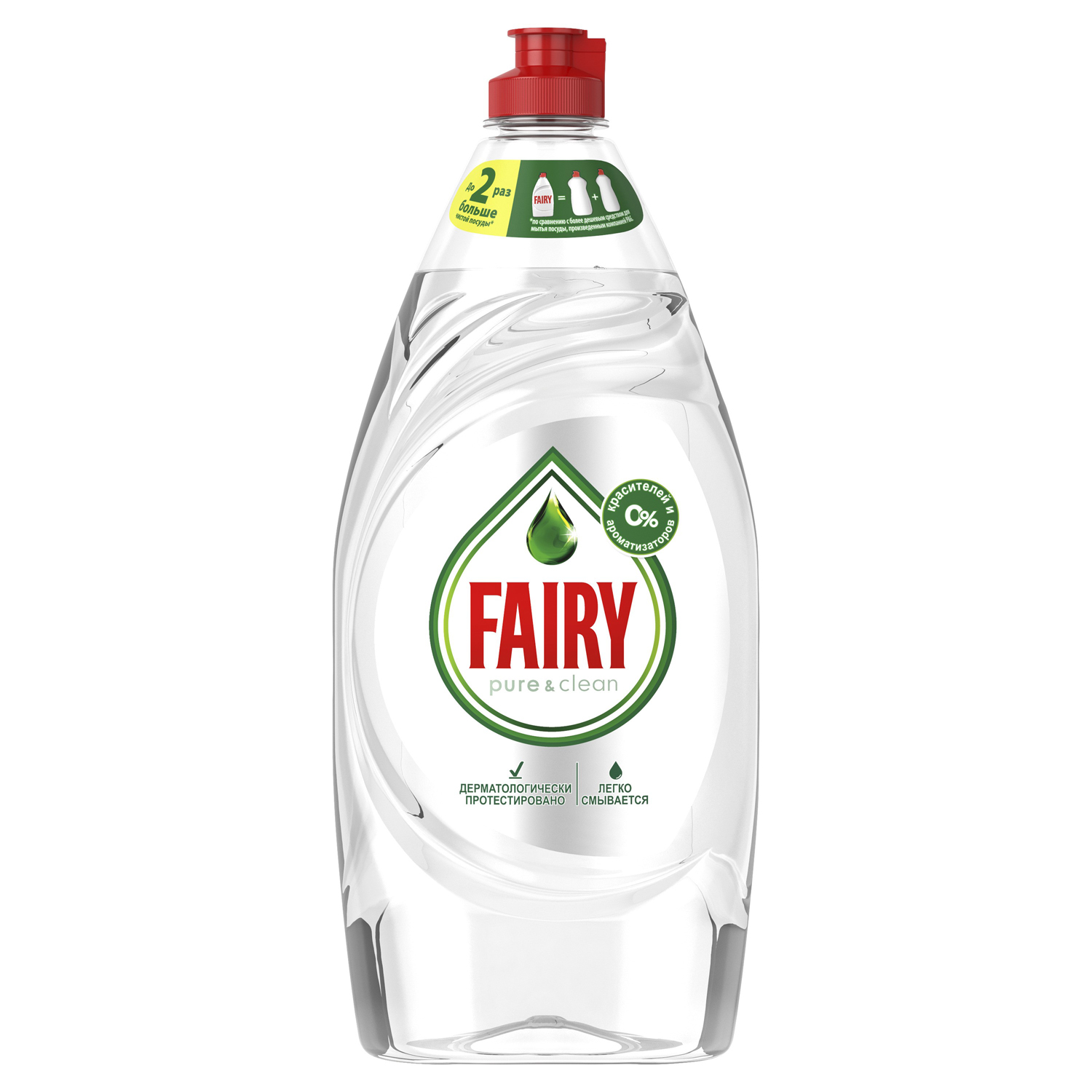 Fairy Pure Clean средство для мытья посуды 900 мл