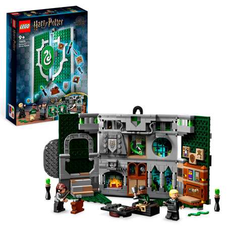 Конструктор детский LEGO Harry Potter Герб факультета Слизерин 76410