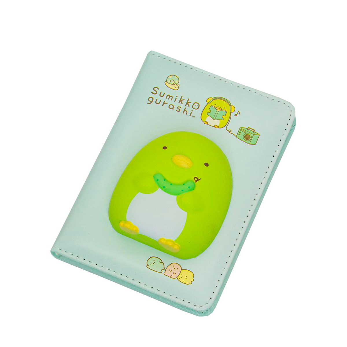 Блокнот со сквишем Михи-Михи sumikko Gurashi формат А6 зеленый 1 - фото 2