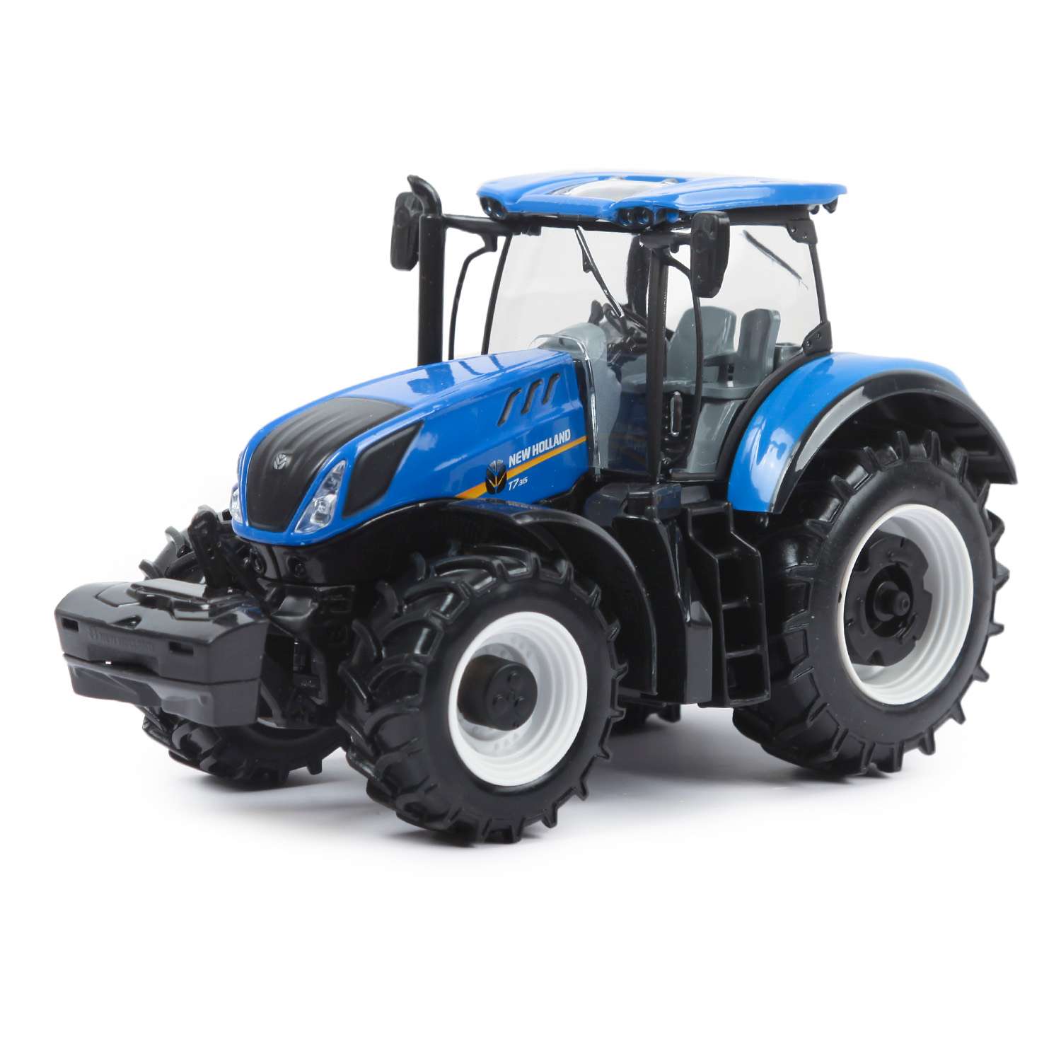 Трактор BBurago 1:32 New Holland T7.315 Голубой 18-44066 18-44066 - фото 1