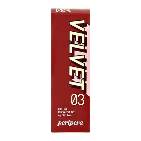 Помада для губ Peripera Velvet жидкая тон 03 red only