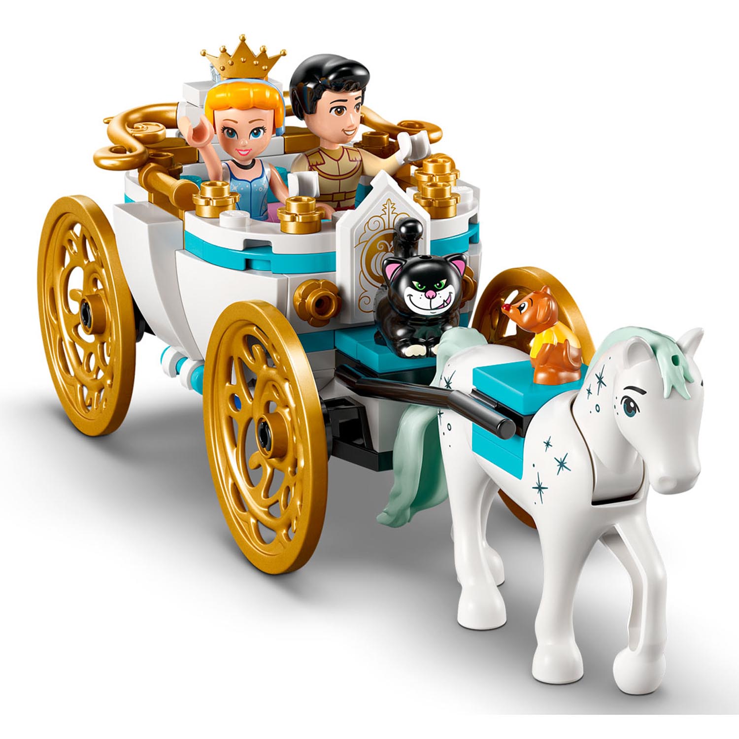 Конструктор детский LEGO Disney Замок и конная карета Золушки - фото 4