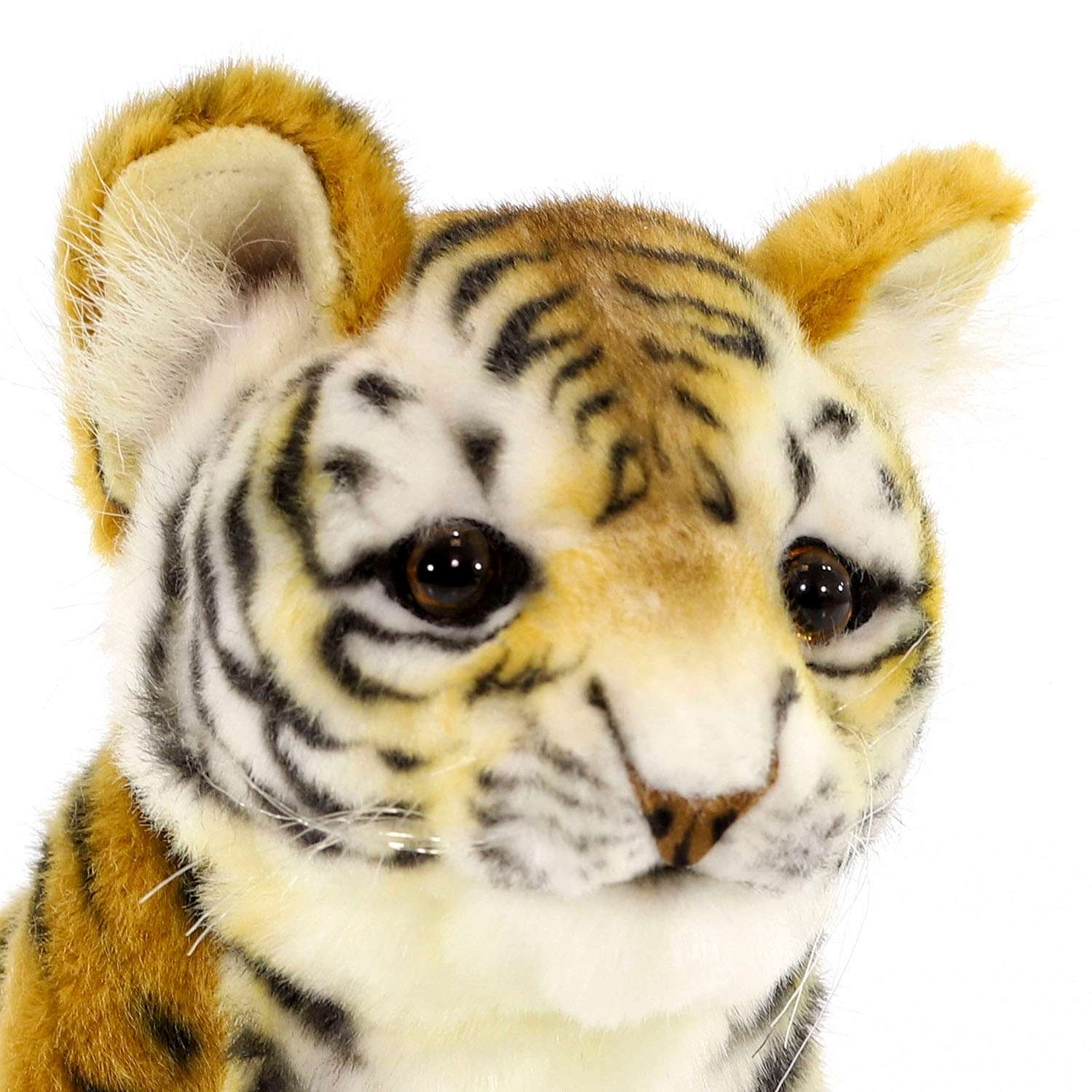 Реалистичная мягкая игрушка HANSA Тигр амурский детёныш 26 см - фото 11
