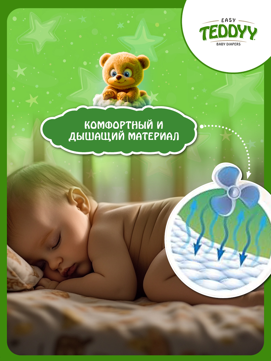 Подгузники Teddy Baby Easy - фото 5