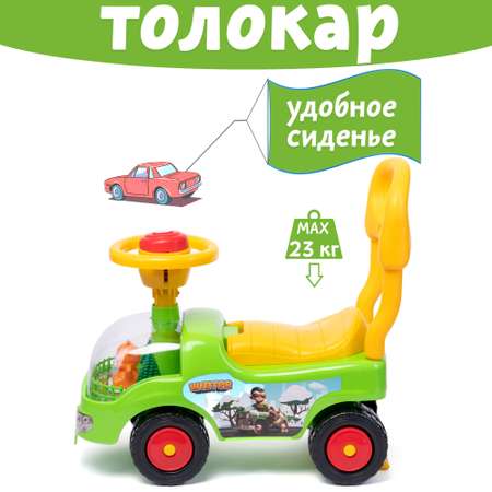 Машина каталка Нижегородская игрушка 134 Зеленая