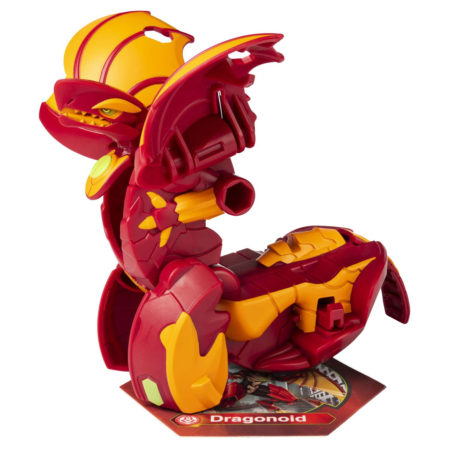 Набор игровой Bakugan фигурка-трансформер Драко большая+карточки 6058415 - фото 3