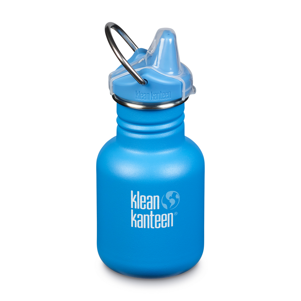 Детская бутылка Klean Kanteen Kid Classic Sippy 12oz Pool Party 355 мл - фото 1