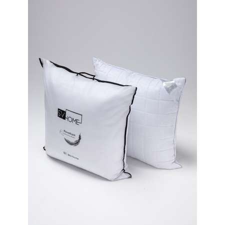 Подушка для сна SV Home искусственный лебяжий пух 70х70 см
