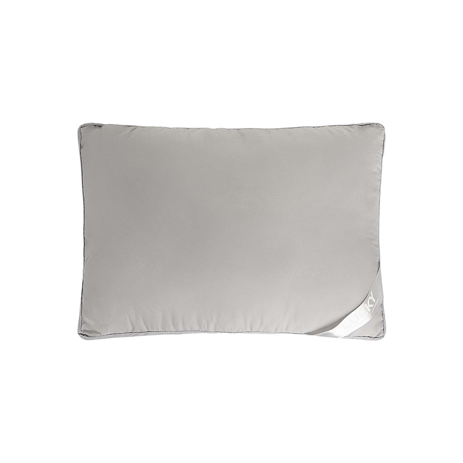 Подушка для сна LUCKY 48x70 см искусственный Лебяжий пух серый R000011 - фото 3
