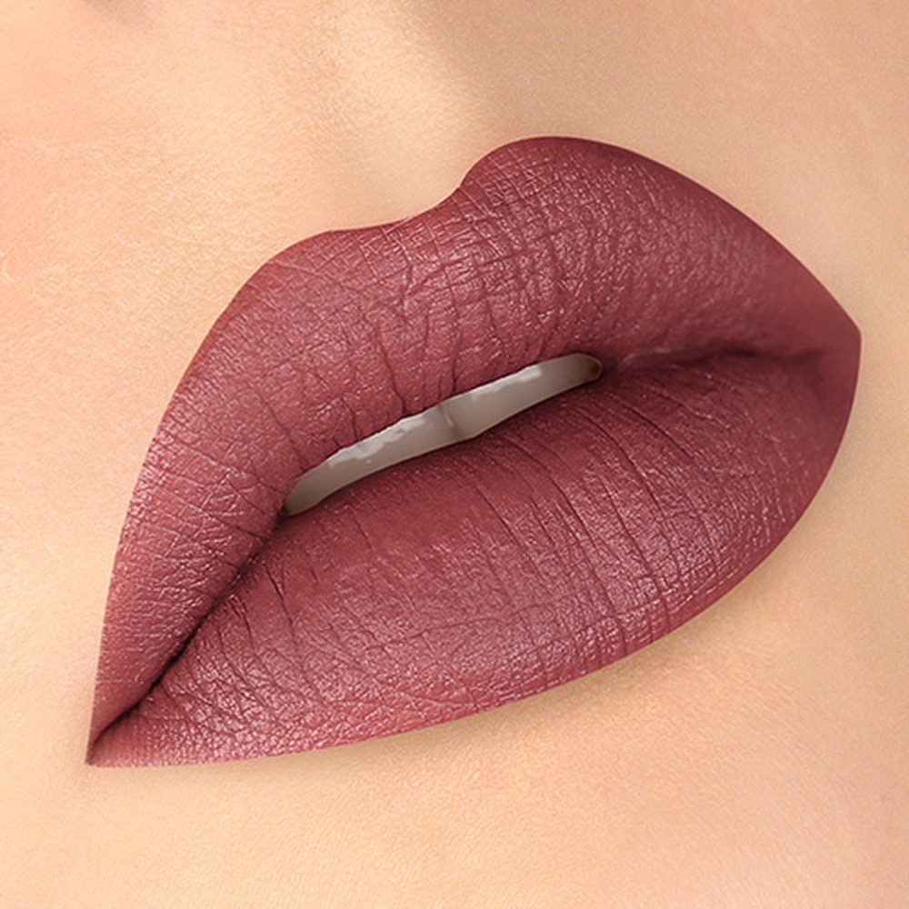 Блеск для губ Luxvisage Pin up ultra matt матовый тон 33 rosewood - фото 6