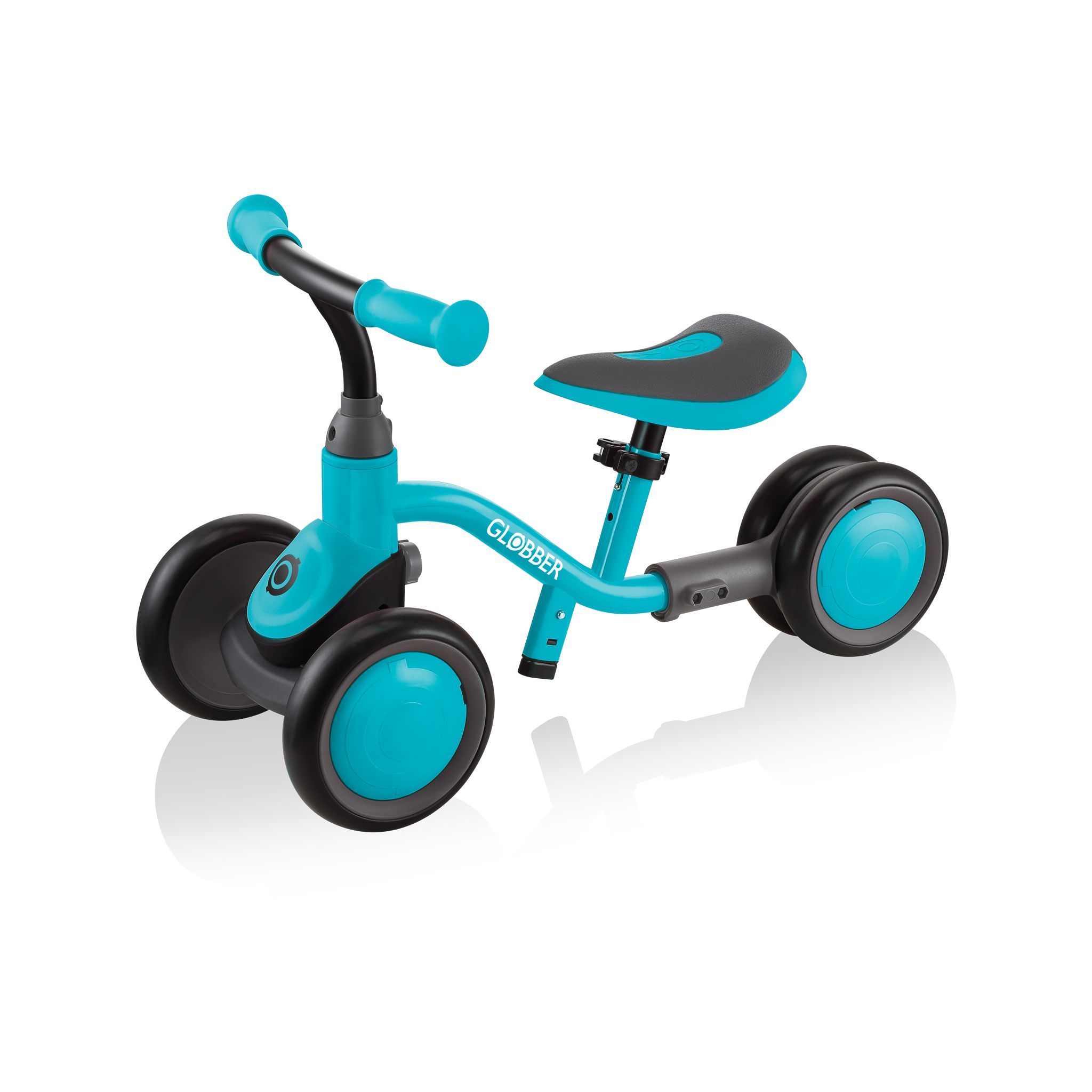 Беговел-каталка Globber Learning Bike 3 в 1 Deluxe бирюзовый - фото 4