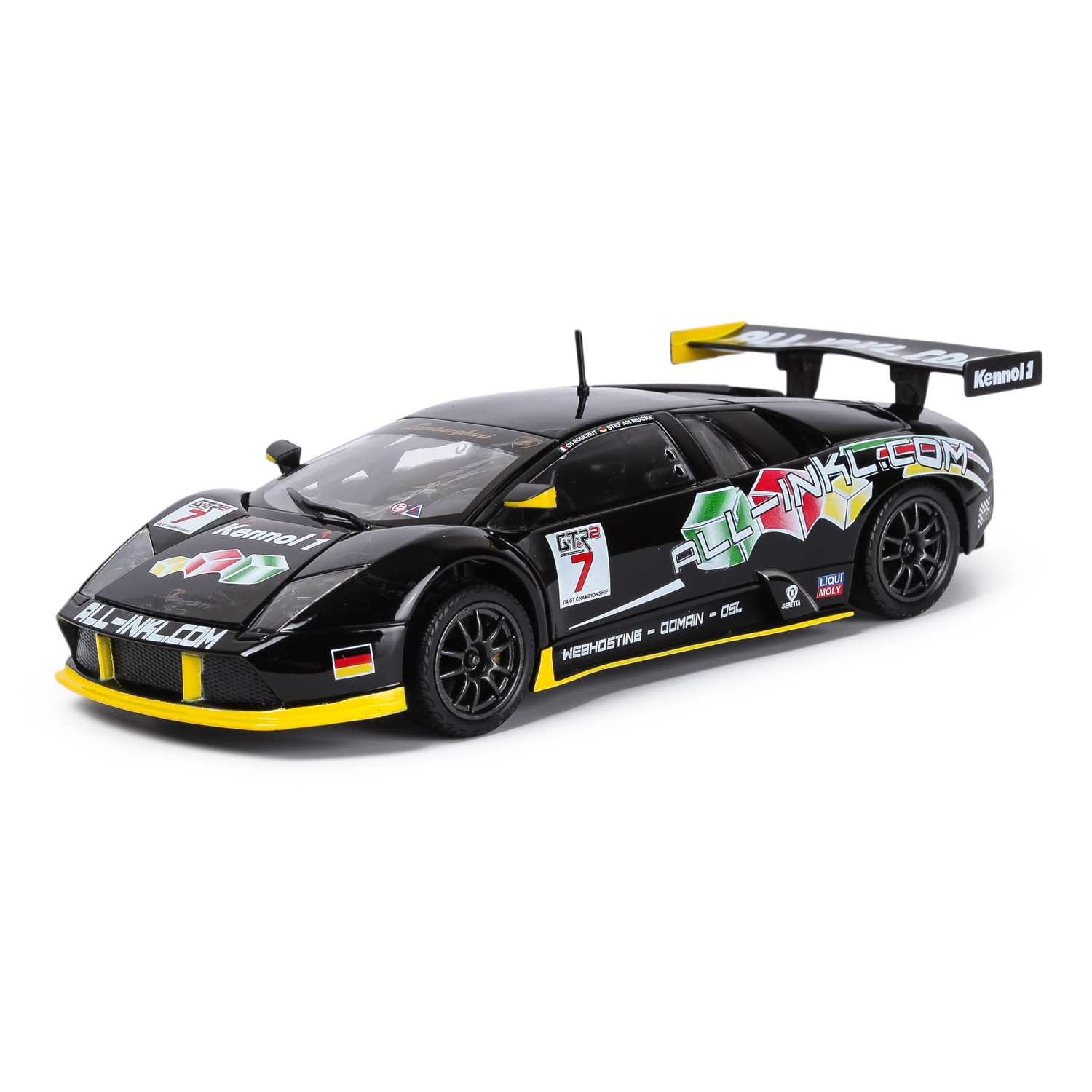 Машина BBurago 1:24 Lamborghini Murcielago Fiagt 18-28001 купить по цене  1299 ₽ в интернет-магазине Детский мир