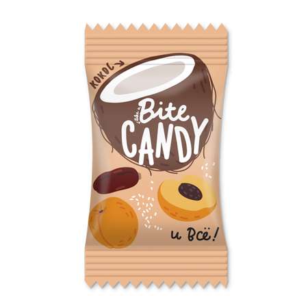 Набор батончиков Take a Bite Candy фруктово-ягодный 120г