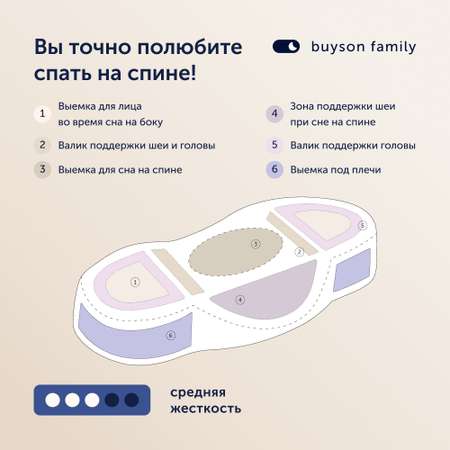 Подушка buyson buyglory