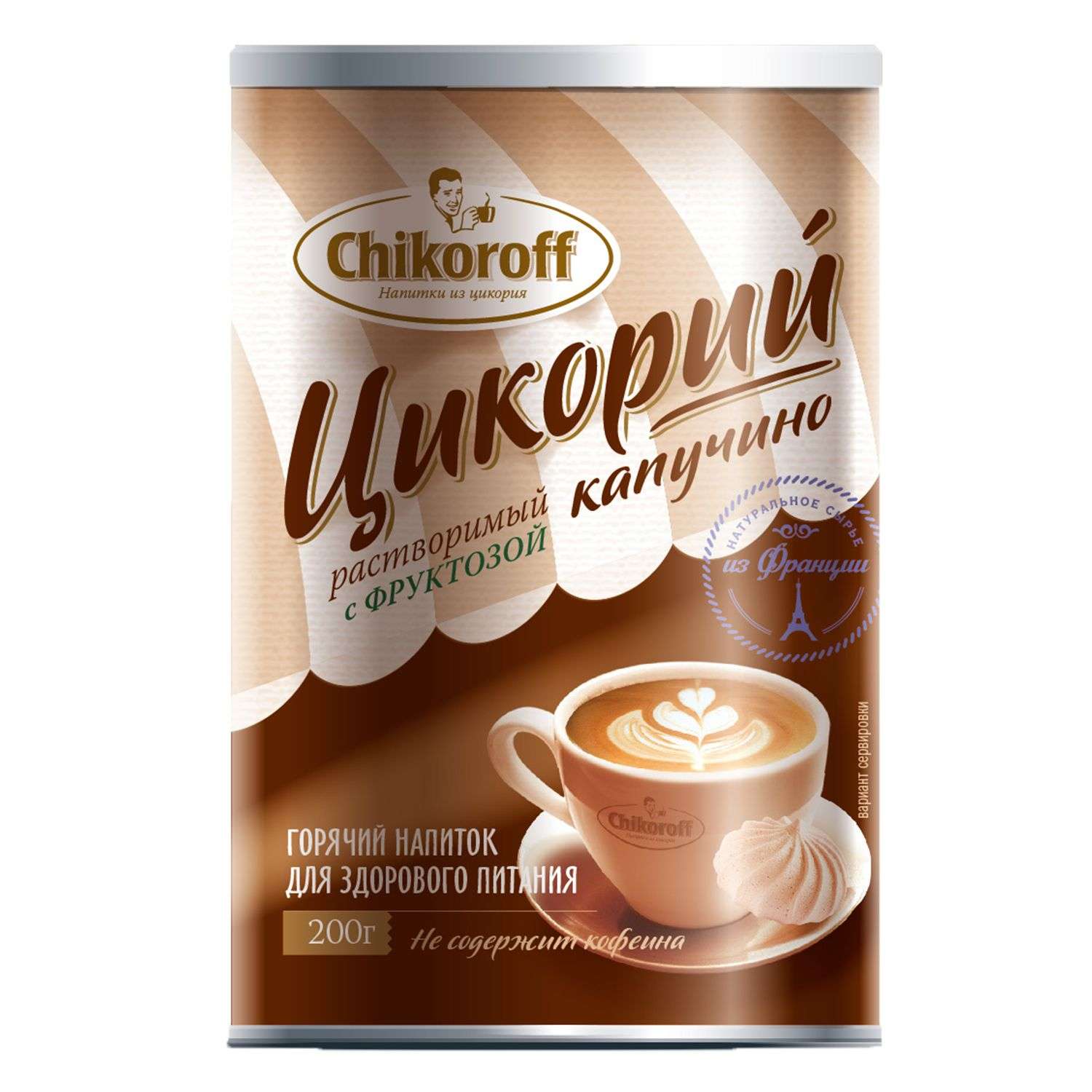 Напиток Chikoroff из цикория Капучино с фруктозой 200г - фото 1